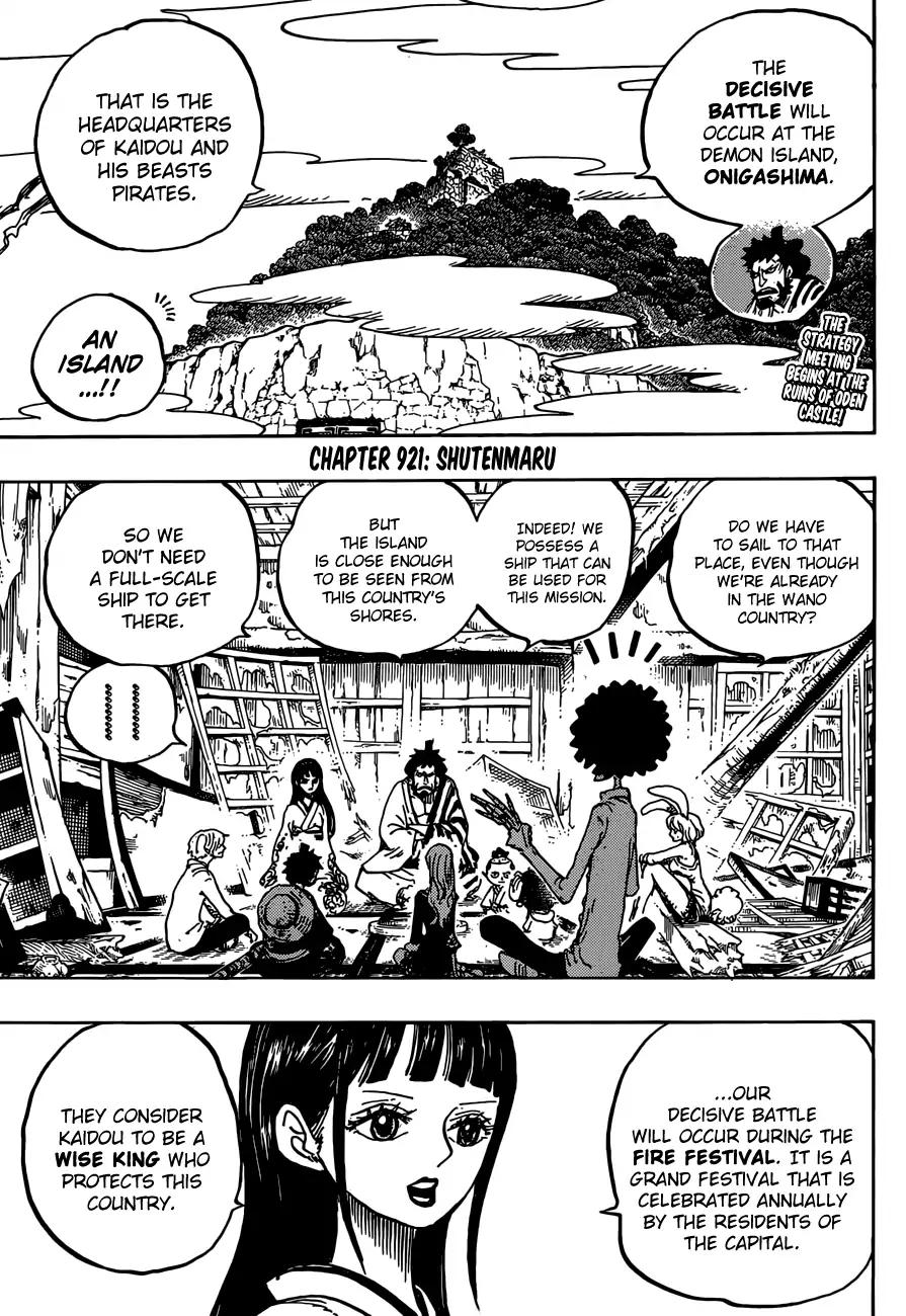 One Piece Chapter 921 4